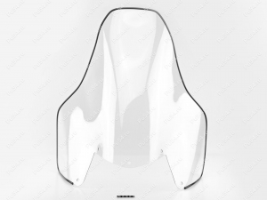 Parabrisas para la moto de nieve IRBIS TUNGUS (55cm, 2mm, MPC), Código de product 50-44-493Pc, Poliuretano, Imagen №2