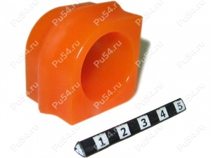 Stabilizer bushing, front suspension,  ID =27 mm, Código de product 15-01-2567, Poliuretano, Imagen №1