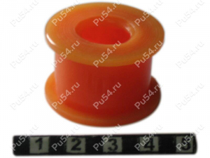 Stabilizer strut bushing, Código de product 15-02-018, Poliuretano, PU54i/K72/темно-оранжевый, Imagen №1