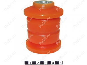 Control arm outer silent block, rear suspension, Código de product 15-06-131, Poliuretano, Imagen №1