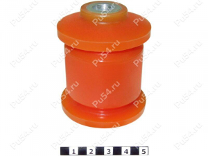 Control arm inner silent block, rear suspension, Código de product 15-06-132, Poliuretano, Imagen №1