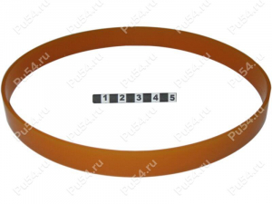 Fastener D 140 x h15 x S2, Código de product 33-01-084, Poliuretano, PU54/K65/negro, Imagen №1