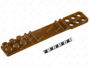 Fixing strap with clasp (small), Código de product 33-00-0721, Poliuretano, marrón, Imagen №11