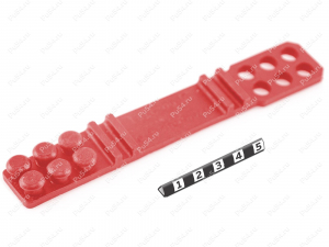 Fixing strap with clasp (small), Código de product 33-00-0721, Poliuretano, marrón, Imagen №12
