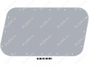Cross-country vehicle headlight windshield, Código de product 55-44-0124Pc, Poliuretano, Imagen №1