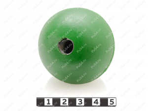 Polyurethan bola, M10 (type 1), Código de product 62-10-050-01, Poliuretano, PU54/K80/темно-зеленый, Imagen №1