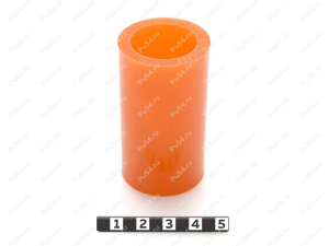 Втулка D 35 x d 25 x H 63, Código de product 33-01-1435, Poliuretano, PU54/M72/оранжевый, Imagen №1