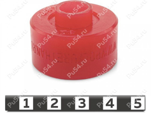 Buje de amortiguador (superior), Código de product 1-03-677, Poliuretano, Imagen №1