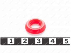 Манжета 16,4*7,55*3,2 шевронная, Código de product 33-78-1171, Poliuretano, PU54/M92/красный, Imagen №2