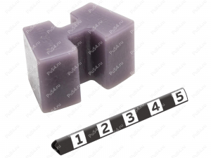 Elastic element, Código de product 33-01-858, Poliuretano, PU54/M87/синий, Imagen №1