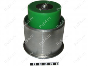 Beam silent block, rear suspension, pressed-in, Código de product 15-06-5411, Poliuretano, Imagen №1