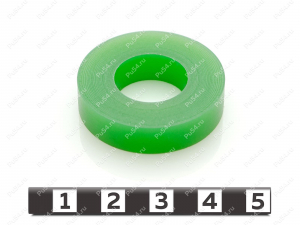 Втулка D 32  x d 16 x H 8, Código de product 33-01-1383, Poliuretano, PU54/M80/зеленый, Imagen №1