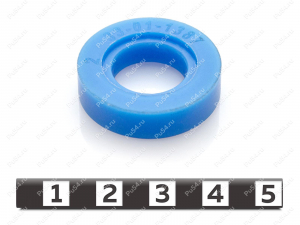 Втулка D 28 x d 15 x H 7,5, Código de product 33-01-1387, Poliuretano, PU54/M87/синий, Imagen №1