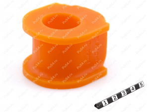 Buje del estabilizador, suspensión delantera, Código de product 1-01-514, Poliuretano, Imagen №1