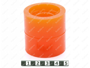 Подушка кузова нижняя 3 и 4 ряд, Código de product 40-12-204, Poliuretano, PU54/M72/оранжевый, Imagen №1