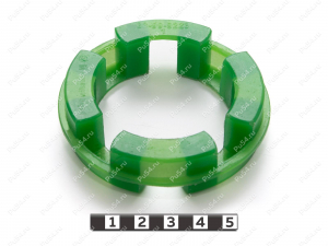 Элемент муфты TNM 82 / NM 82 аналог TSCHAN NOR-MEX RINGFEDER эластичный, Código de product 33-99-9223, Poliuretano, PU54/M80/зеленый, Imagen №1