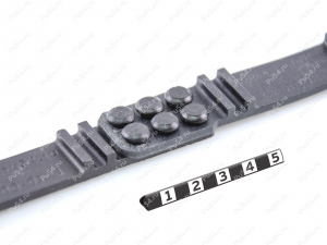 Fixing strap with clasp (small), Código de product 33-00-0721, Poliuretano, marrón, Imagen №7