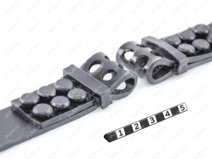 Fixing strap, double-sided, Código de product 33-00-0727, Poliuretano, PU54/M71/negro, Imagen №4