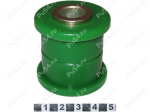 Panhard rod silent block, front suspension (without outer race), Código de product 1-56-089, Poliuretano, Imagen №1