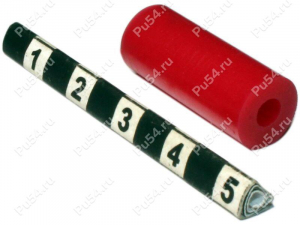 Pipe, Código de product 33-01-1014-2, Poliuretano, PU54/K65/rojo, Imagen №1
