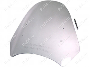 Motorcycle windshield KAWASAKI VERSYS 650 2007-2009, Código de product 55-44-1733Pc, Poliuretano, Imagen №1