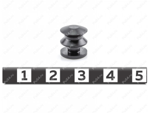 Remache Caprolon, Código de product 33-00-178P, Poliuretano, blanco, Imagen №1