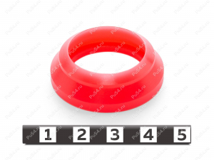 Уплотнение 36*25*12, Código de product 33-78-123, Poliuretano, PU54/M92/красный, Imagen №1