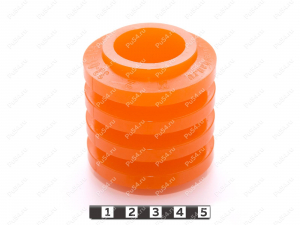 Втулка МУВП D56 x d30 x H60, Código de product 33-01-1654, Poliuretano, PU54/M72/оранжевый, Imagen №1