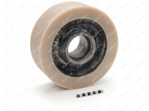 Колесо D 150 x d 120 x H 55 (восстановление), Código de product 333-01-1001, Poliuretano, PU54/K92/бежевый, Imagen №1