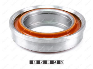 Amortiguador D 120 x d 80 x H 25, Código de product 33-01-1206, Poliuretano, PU54/M72/оранжевый, Imagen №3