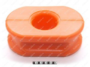 Буфер фаркопа, Código de product 31-07-010, Poliuretano, PU54i/K72/темно-оранжевый, Imagen №1