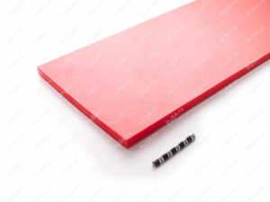 Лист 10+-1,5 х 150+-2 х 850+-5, Código de product 33-01-1646, Poliuretano, PU54/M92/красный, Imagen №2
