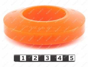 Pin bush coupling replacement ring K7, Código de product 33-01-049-K7, Poliuretano, PU54/M71/naranja, Imagen №1
