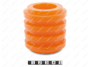 Pin bush coupling replacement bush (D 68.5 x d 37,9 x H 70), Código de product 33-01-1006, Poliuretano, Imagen №1
