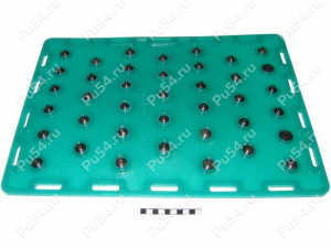 Anti-slipping plate, Código de product 33-00-072, Poliuretano, negro, Imagen №1