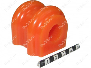 Stabilizer bushing, rear suspension ID =16,5, Código de product 16-01-081, Poliuretano, Imagen №1