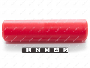 Вставка упругой муфты D25 x H 100, Código de product 33-01-1717, Poliuretano, PU54/M92/красный, Imagen №1