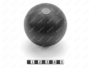 Gas/oil pipeline cleaning ball, Código de product 62-65-065, Poliuretano, PW54/K87/синий, Imagen №2