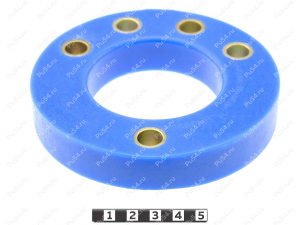 Espaciador de soporte de puntal delantero, 20 mm, Código de product 7-12-0382, Poliuretano, PU54/M87/azul, Imagen №2