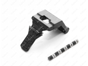 Фиксатор центральной панели, Código de product 50-00-060, Poliuretano, PU54/M72/черный, Imagen №1