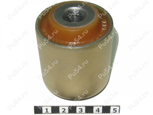 Hub silent block, rear suspension, Código de product 4-06-605, Poliuretano, Imagen №1