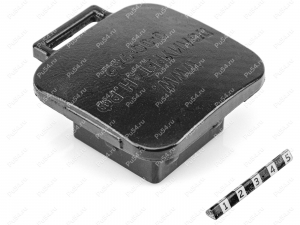 Cubrir de enganche de remolque, Código de product 0-00-962, Poliuretano, PU54/M71/negro, Imagen №4