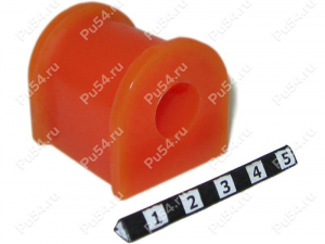 Stabilizer bushing, rear suspension, ID =14,5 mm, Código de product 24-01-2119, Poliuretano, Imagen №1