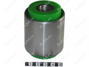 Low trailing arm silent block, rear suspension (body), pressed-in, Código de product 1-06-0361, Poliuretano, Imagen №1