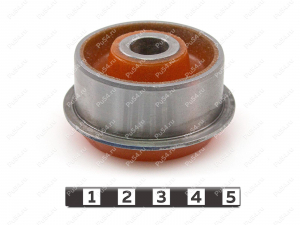Сайлентблок задней балки, Código de product 29-06-036, Poliuretano, PU54/M72/оранжевый, Imagen №1