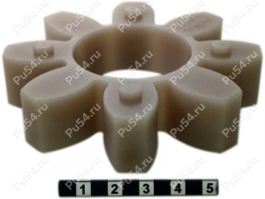 Piñón de acoplamiento elástico 98*45*21, Código de product 33-01-921, Poliuretano, PU54/M92/бежевый, Imagen №1