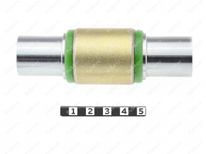 Frontal lower lateral arm silent block, rear suspension (underframe) (pressed-in), Código de product 3-06-6951, Poliuretano, PU54/M80/verde, Imagen №3