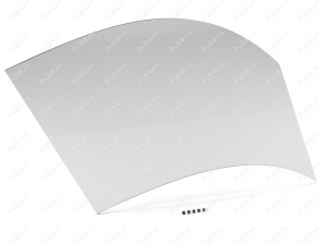 Motorboat windshield (one half), Código de product 50-44-6163Pc, Poliuretano, Imagen №1
