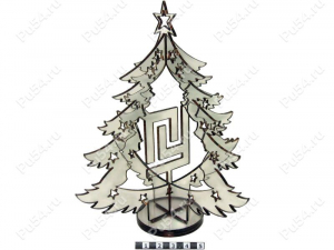 Plastic souvenir "New Year's tree", Código de product 56-20-035, Poliuretano, Imagen №1