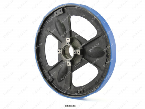 Колесо D 482 x d 472 x H 40 (восстановление), Código de product 333-01-967, Poliuretano, PU54/M87/синий, Imagen №1